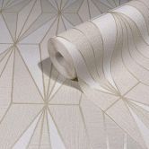 Vliestapete Grafisch Modern in Beige  