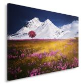 Leinwandbild, Alpen Gebirge 