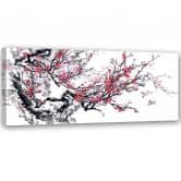 Leinwandbild, Japanische Kirschblüten 