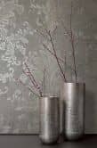 Vliestapete Ornament Struktur Modern, Opulent, Barock in Grau  