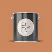Peinture murale premium orange - PURO c9004 orange poussiéreux 