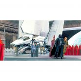 Vlies Fototapete - Star Wars Classic RMQ Death Star Shuttle Dock - 500 x 250 cm 