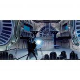 Vlies Fototapete - Star Wars Classic RMQ Duell Throneroom - 500 x 250 cm 