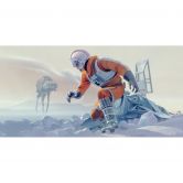 Vlies Fototapete - Star Wars Classic RMQ Hoth Battle Pilot - 500 x 250 cm 