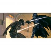 Vlies Fototapete - Star Wars Classic RMQ Vader vs Luke - 500 x 250 cm 