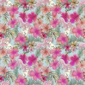Vlies Fototapete - Ariel Pink Flower - 200 x 280 cm 