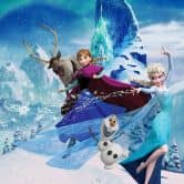 Vlies Fototapete - Frozen Elsas Magic - 200 x 280 cm 