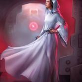 Vlies Fototapete - Star Wars Classic Leia - 200 x 250 cm 