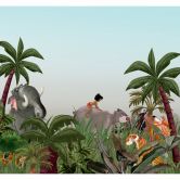 Vlies Fototapete - Jungle Book - 300 x 280 cm 