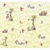 Vlies Fototapete - Winnie the Pooh Friends - 300 x 280 cm 