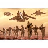Vlies Fototapete - Star Wars Classic Clone Trooper - 400 x 260 cm 