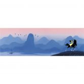 Vlies Fototapete - Mulan Hills - 300 x 100 cm 