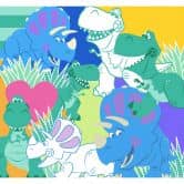 Vlies Fototapete - Toy Story Rex and Trixie - 300 x 280 cm 