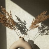 Non-woven wallpaper in green Lightly textured plain Modern  