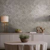 Vliestapete in Grau, Beige Karriert, Rautenmuster Grafisch Geometrisch 