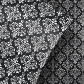 Furniture Wrap - Baroque - black 