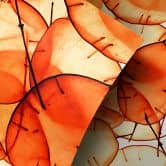 Möbelfolie, Dekofolie - abwischbar - Translucent Orange 