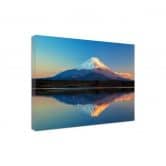 Leinwandbild, Fuji Berg Landschaft 