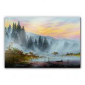 Acrylglasbild Friedrich - Der Morgen 