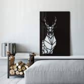 Dekobild Acrylglas - Origami Hirsch 