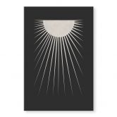 Acrylglasbild Orara Studio - Minimalistischer Mond 