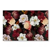 Tableau en verre acrylique UN Designs - Arrangement floral 