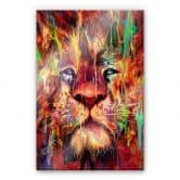Acrylglasbild Nicebleed - Lion Red 