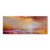 Tableau en verre acrylique Schmucker - Soleil - Panorama 