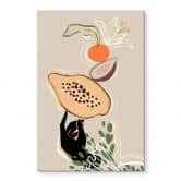 Acrylglasbild Kunst - Arty Guava - Papaya Balance 