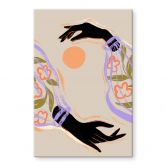 Acrylglasbild Arty Guava - Umarme die Sonne 