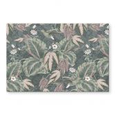 Tableau en verre acrylique Colibri dans la forêt tropicale - Bloomery Decor 