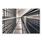 Plexiglas Brown - Wolkenkrabber 