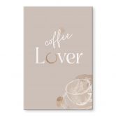 Acrylglasbild Coffee Lover 