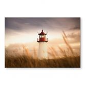 Acrylglasbild Leuchtturm an der Küste von Sylt - Eisenmann 