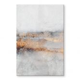 Acrylglas Fredriksson - Gouden spoor in de mist 