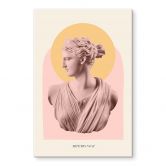 Acrylglasbild Statue der Göttin Artemis - Grace Digital Art 