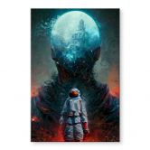 Plexiglas Heine - Astronaut op reis - Astro Cruise 
