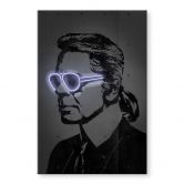 Acrylglasbild Karl Lagerfeld - Mielu 
