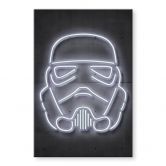 Acrylic print Stormtrooper helmet - Mielu 