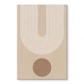 Acrylglasbild Abstrakte Geometrie in Balance - Ristova 