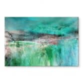 Acrylglasbild Grüne Fantasielandschaft - Schmucker 