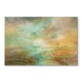 Acrylglas Turquoise-goud licht aan zee - Schmucker 