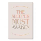 Plexiglas Filmcitaat uit Dune - The Sleeper must awaken 