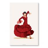 Tableau sur verre acrylique Tohmé - Flamenco 