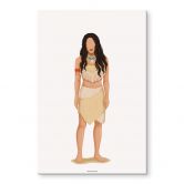 Acrylglasbild Tohmé - Pocahontas 