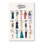 Acrylglasbild Tohmé - Women of Science 