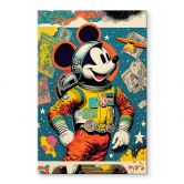 Plexiglas Treechild - Mickey als Astronaut 