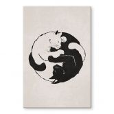 Plexiglas Katten Ying & Yang - Tunaboylu 