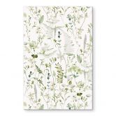 Tableau sur verre acrylique Herbes et fleurs sauvages - UN Designs 
