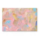 Acrylglasbild uplusmestudio - Abstrakt in Rosa 